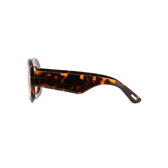 NWT Tom Ford FT1219 Dark Havana Oval 53mm Sunglasses main image 2